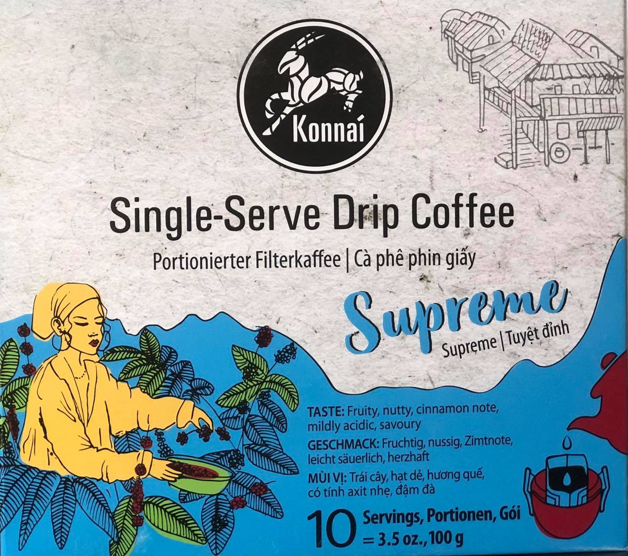 ドリップコーヒー －Konnai