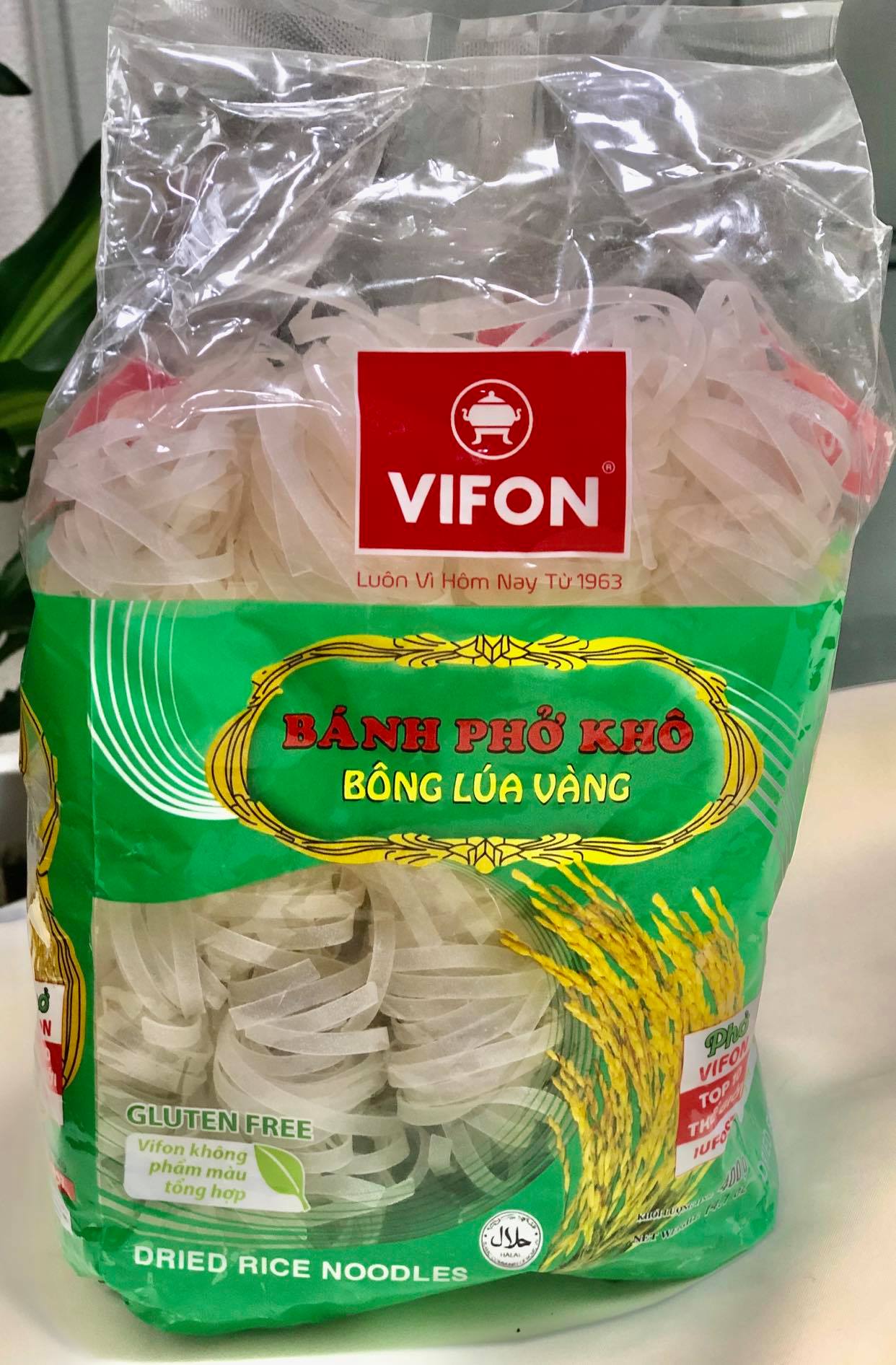 BANH PHO KHO BONG LUA VANG VIFON－乾麺フォ－